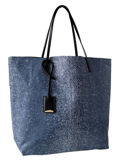 LINDE GALLERY TOTE GALUCHAT PRINTED SUEDE - MEDIUM (Available in 6 Colors)