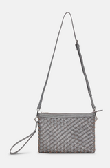 BAG WRISTLET W/STRAP GUNMETAL