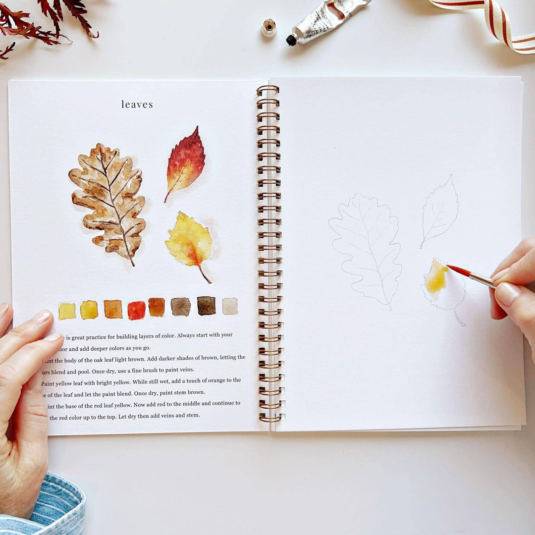 WORKBOOK WATERCOLOR AUTUMN