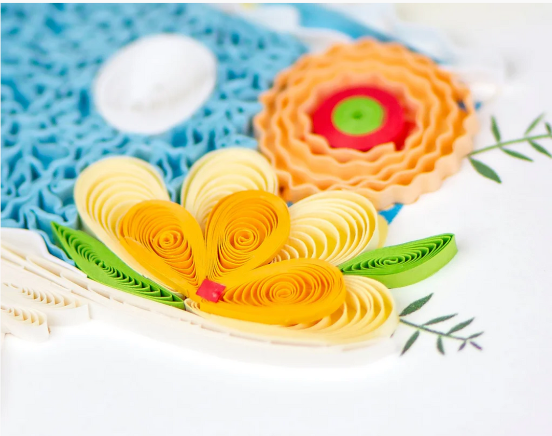 BIRTHDAY GREETING CARD "WHIMSICAL BIRTHDAY CAKE" #74501