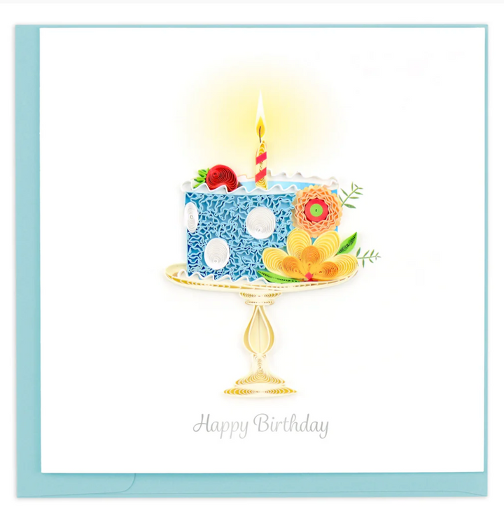 BIRTHDAY GREETING CARD "WHIMSICAL BIRTHDAY CAKE" #74501