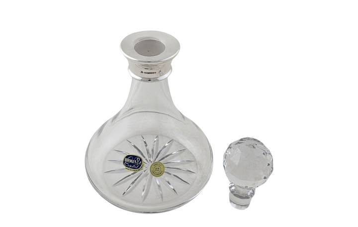 VINTAGE DECANTER KING CHARLES CRYSTAL/ENGLISH #74783