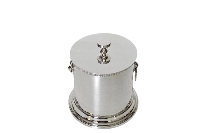 BISCUIT BOX / ICE BUCKET PLAIN ENGLISH SILVER #74784