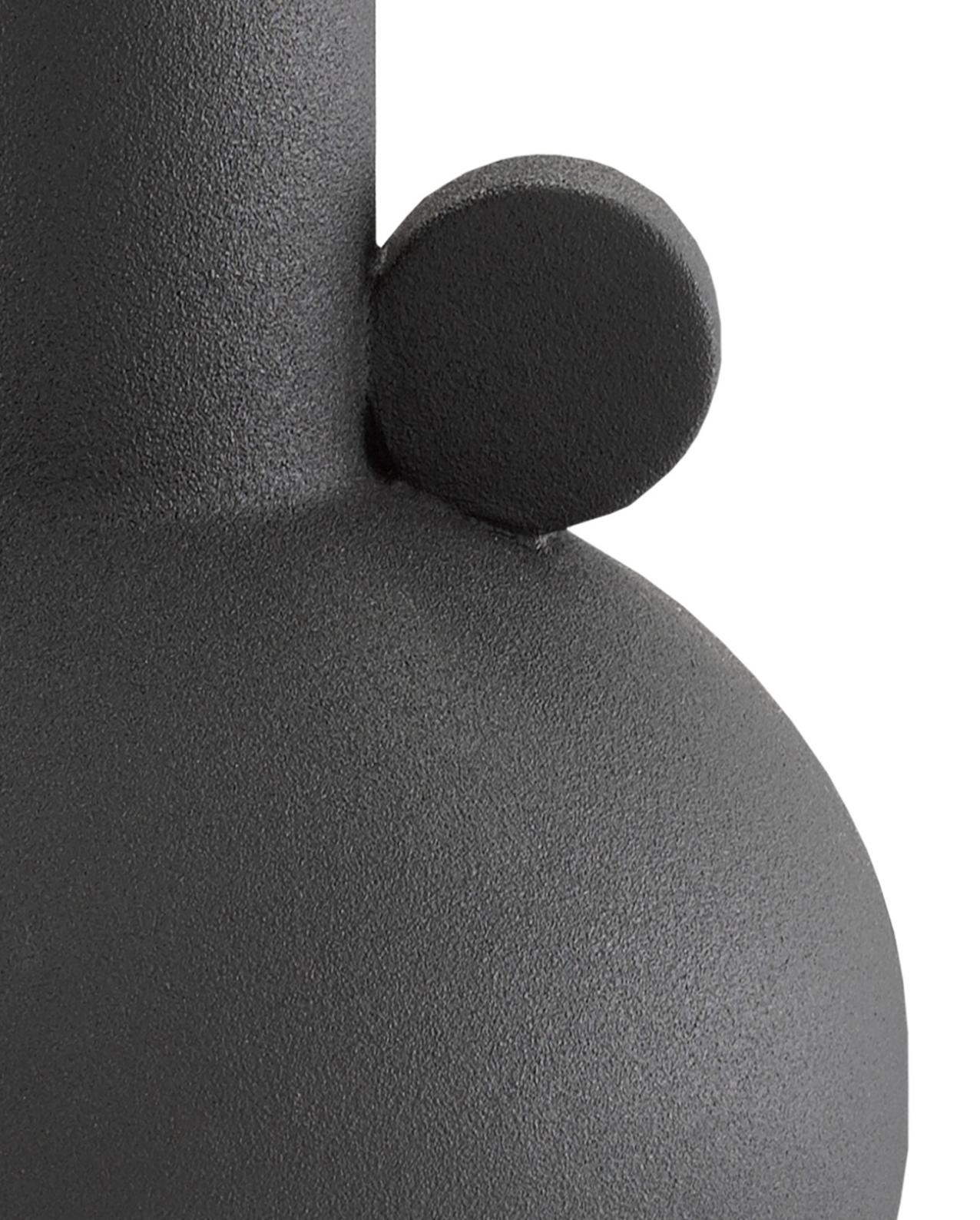 VASE CERAMIC BLACK (Available in 4 Styles)