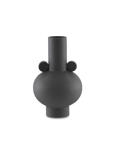 VASE CERAMIC BLACK (Available in 4 Styles)