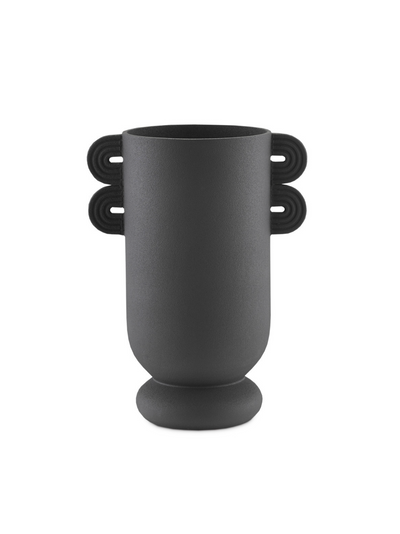 VASE CERAMIC BLACK (Available in 4 Styles)