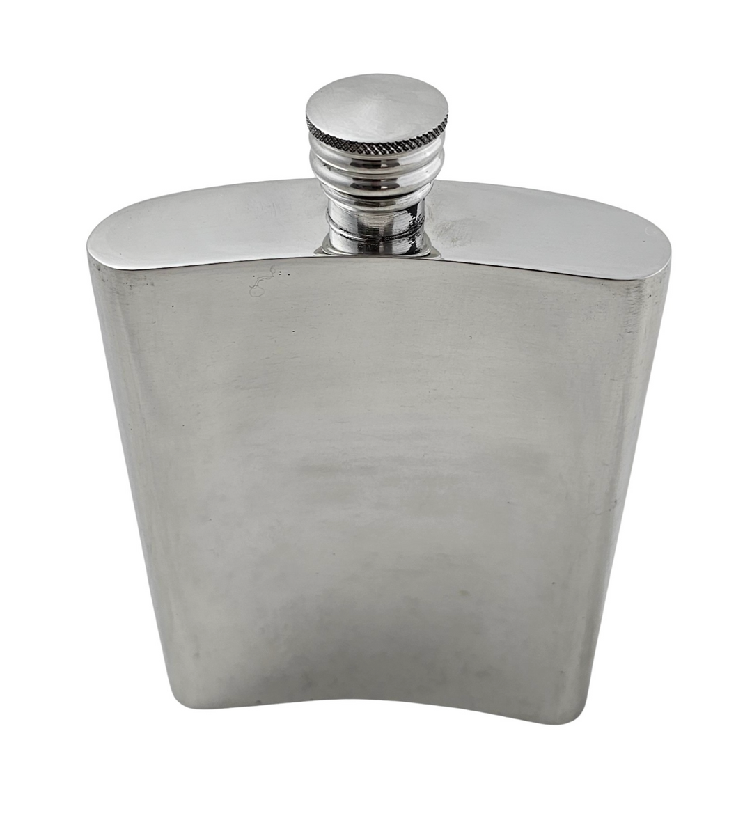 FLASK CARTOUCHE PEWTER