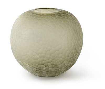 VASE TAUPE GLASS (Available in 2 Sizes)