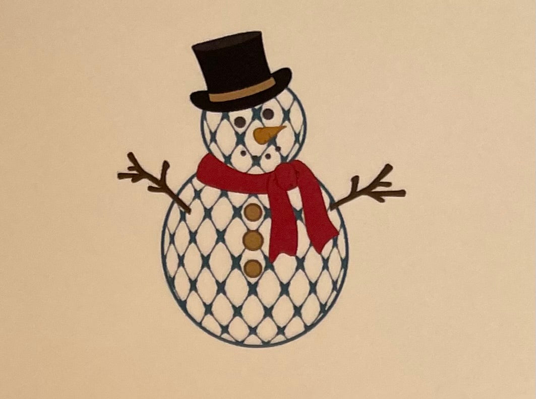 NOTEPAD SLIM SNOWMAN #75343