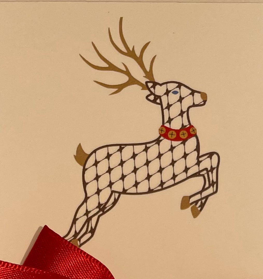 NOTEPAD SLIM REINDEER #75346