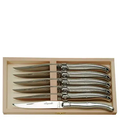 S/6 STEAK KNIVES STAINLESS STEEL