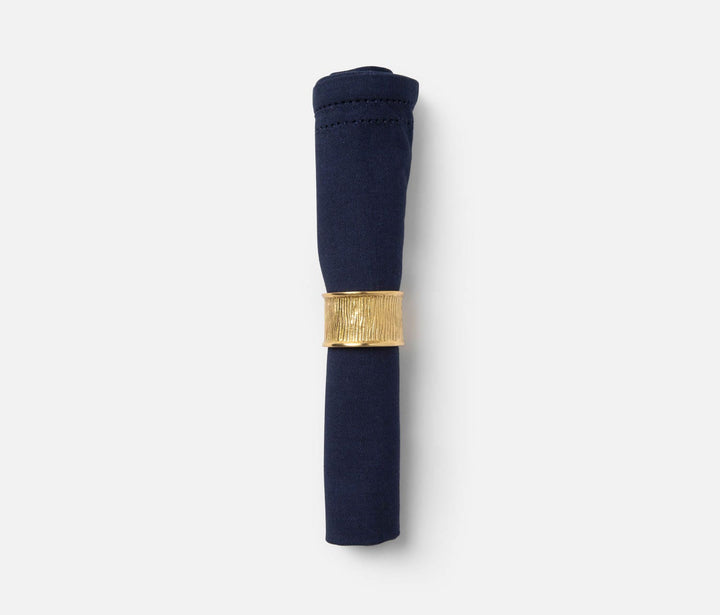 NAPKIN RING GOLD BRASS