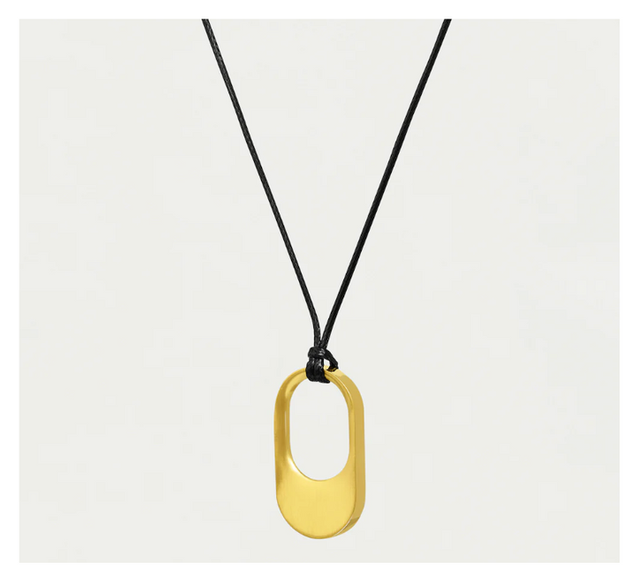 PENDANT CROSBY LONG GOLD #75744