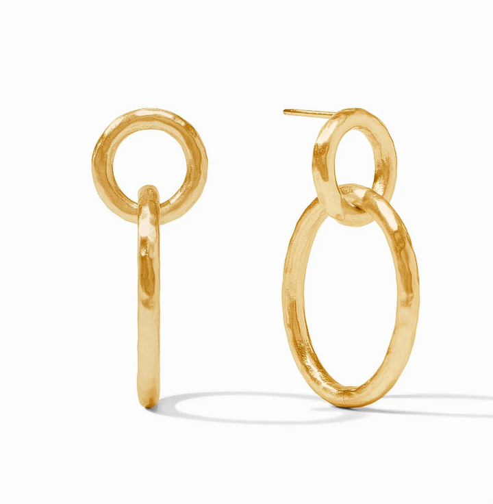 EARRING CATALINA LINK GOLD #75752