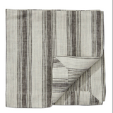 NAPKIN STRIPE ESPRESSO (NRD)