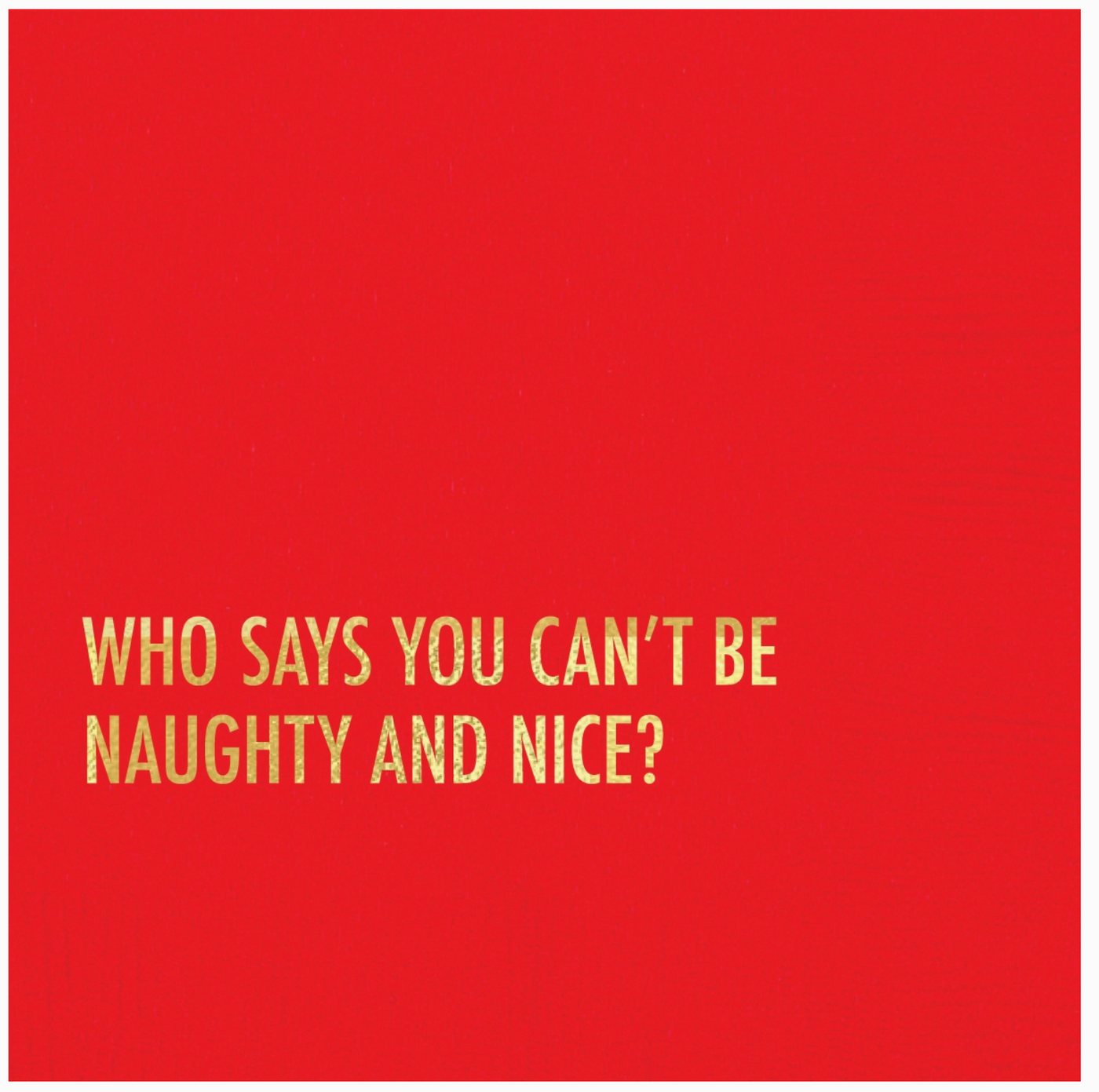 COCKTAIL NAPKIN "NAUGHTY NICE"