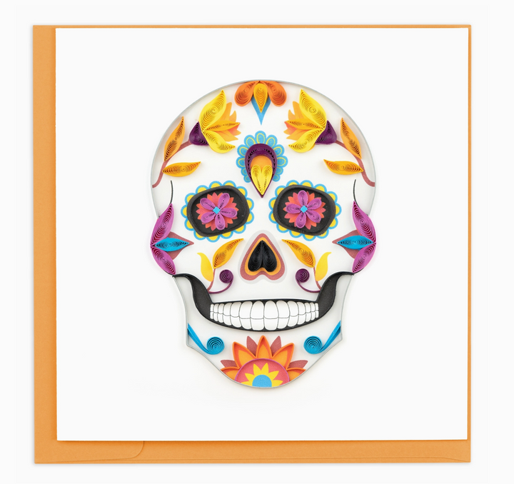 GREETING CARD "SUGAR SKULL" #75821