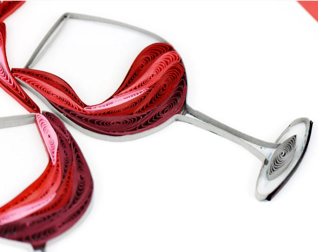 GREETING CARD "A TOAST TO LOVE" #75823