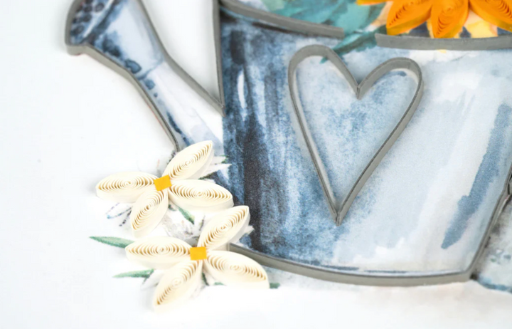 GREETING CARD "GARDEN WATERING" #75825