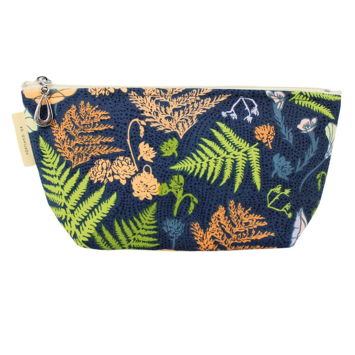 COSMETIC BAG NAVY FERN