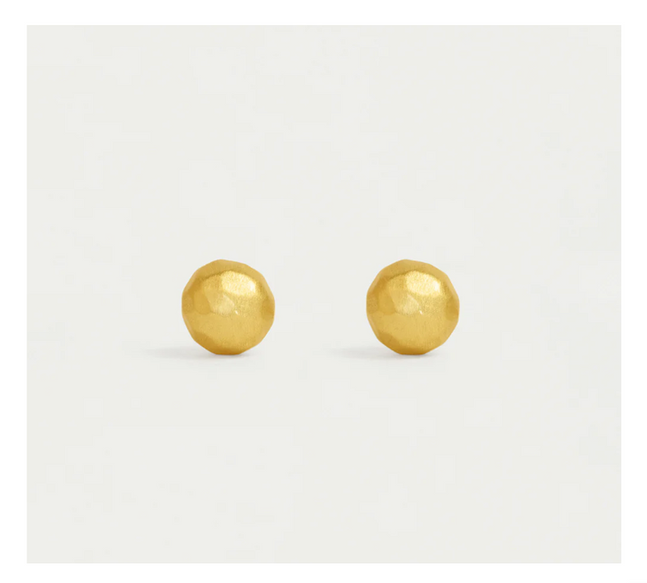 EARRING STUDS DISCO GOLD #75911