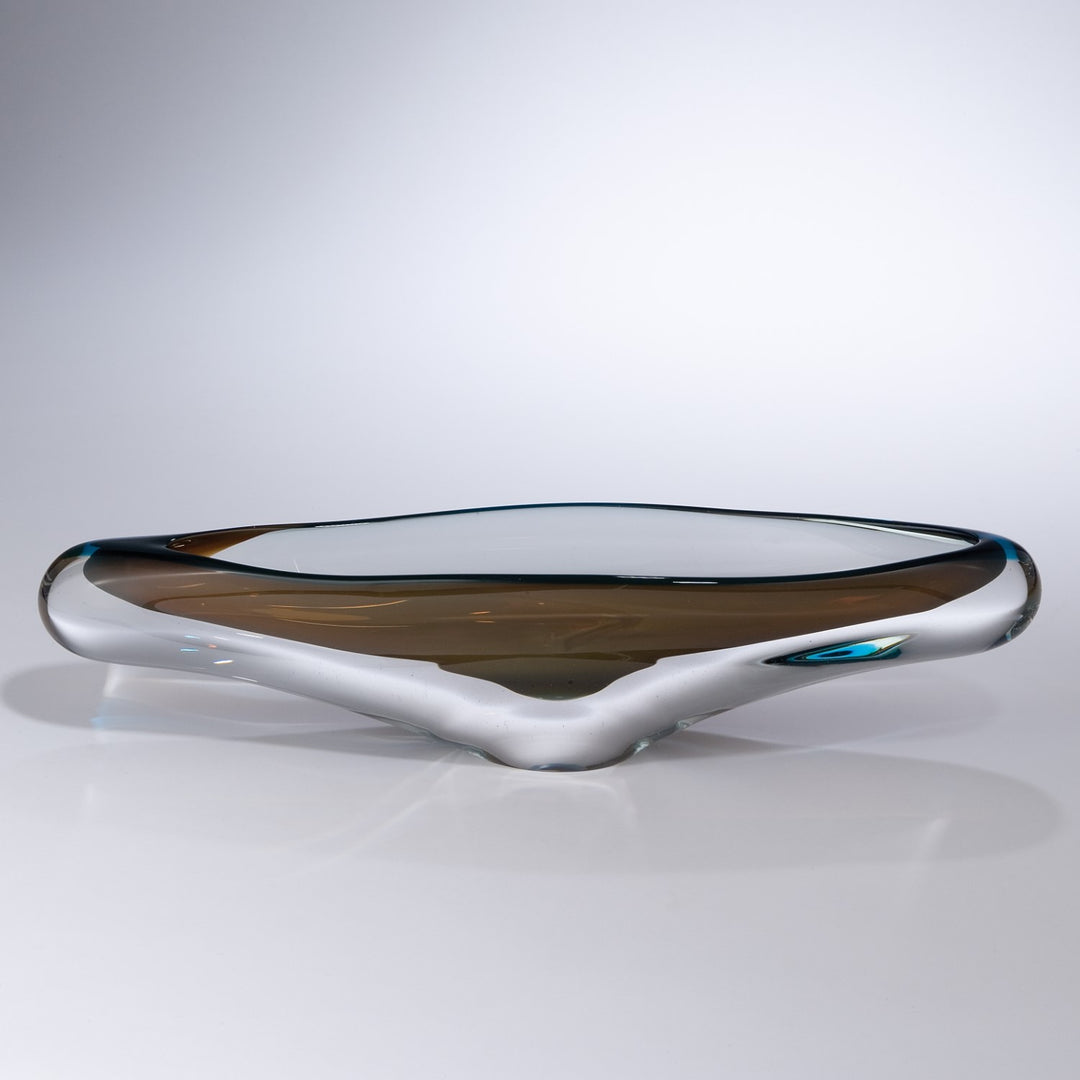 BOWL TURQUOISE/BEIGE