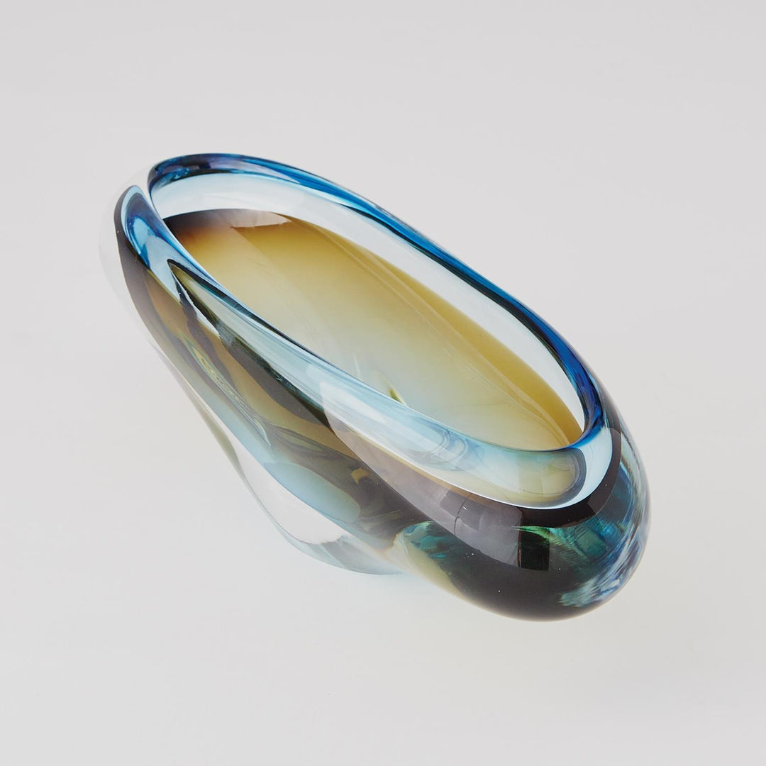 BOWL TURQUOISE/BEIGE