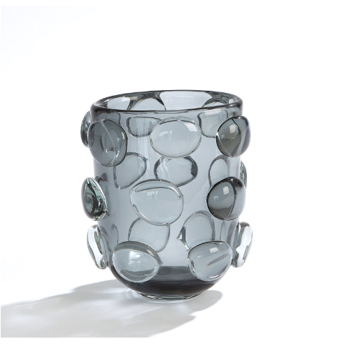 VASE BUBBLES GREY (Available in 2 Sizes)