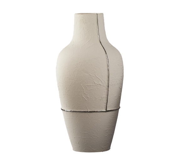 VASE MATTE NATURAL PORCELAIN (NRD)