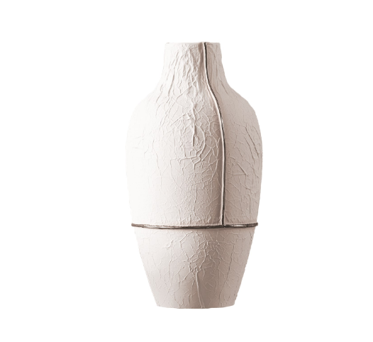 VASE MATTE NATURAL PORCELAIN (NRD)