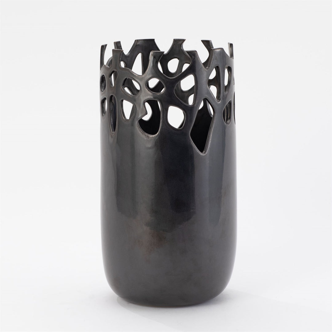 VASE REACTIVE BRONZE LACE (NRD)