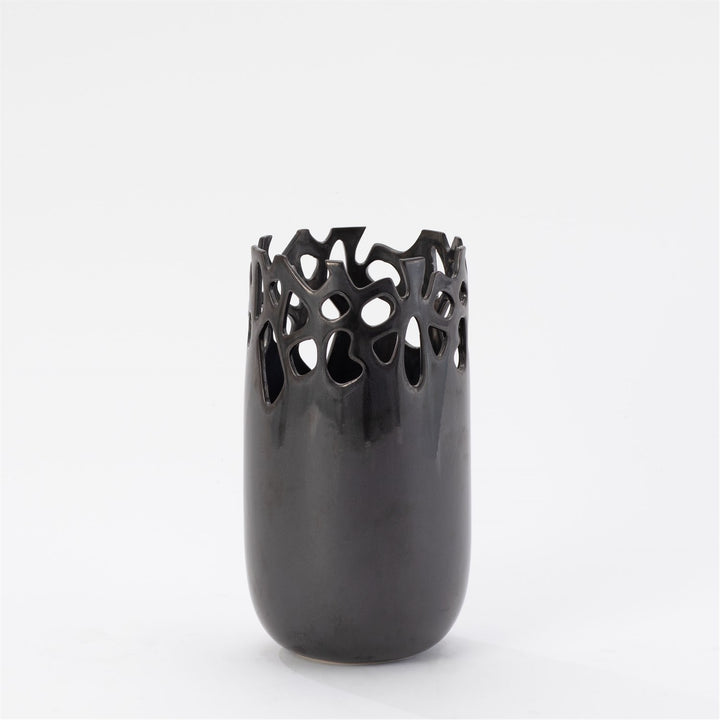 VASE REACTIVE BRONZE LACE (NRD)