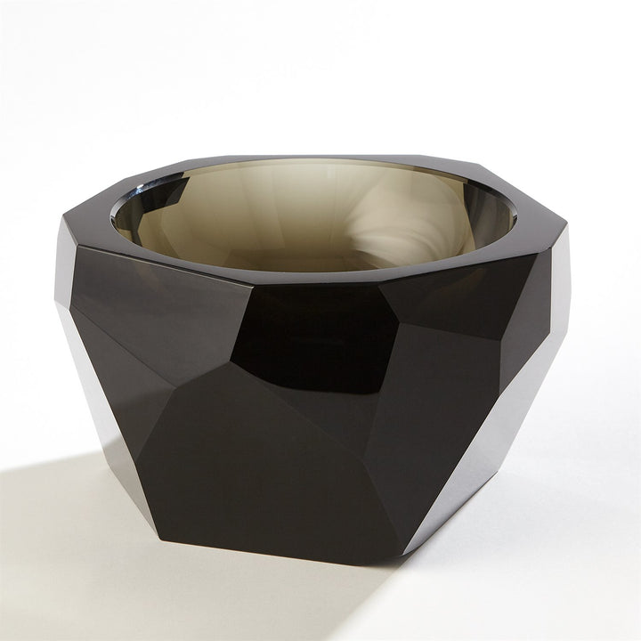 BOWL CRYSTAL GREY SMALL