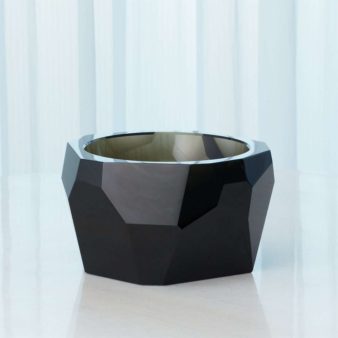 BOWL CRYSTAL GREY SMALL