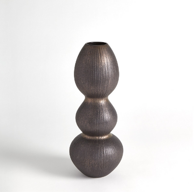 VASE BRONZE TORCH (Available in 2 Sizes)