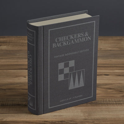 GAME BOOK CHECKERS & BACKGAMMON