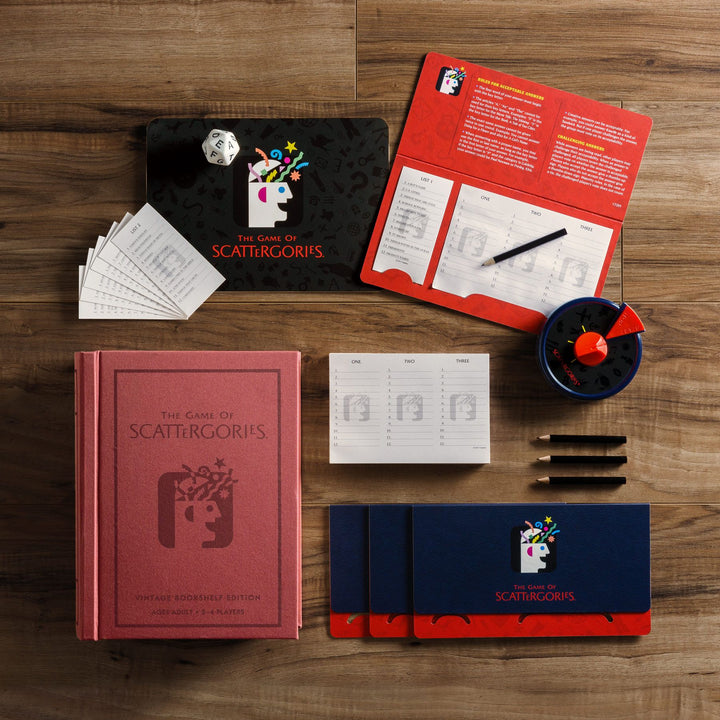 GAME BOOK SCATTERGORIES
