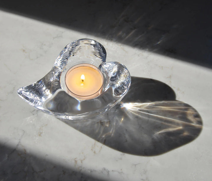 TEALIGHT TWIST HEART #76135
