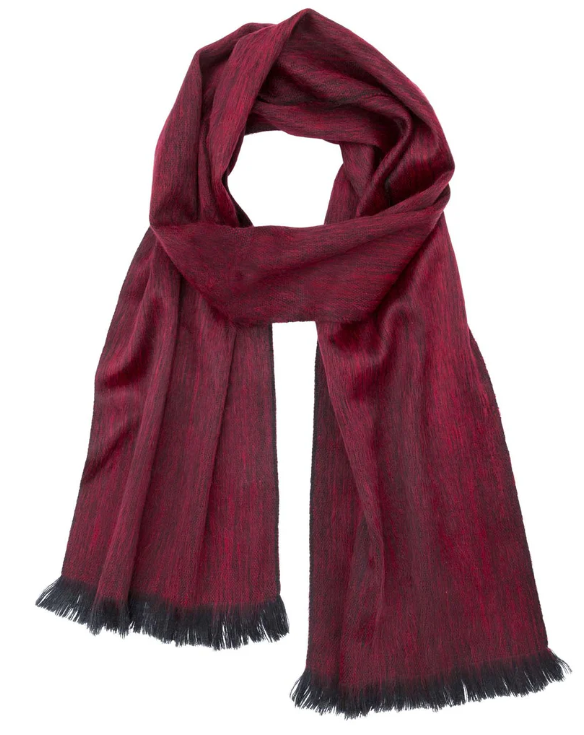 SCARF ALPACA SAPPHIRE RED