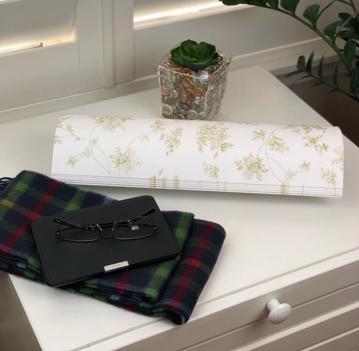 DRAWER LINERS FLORAL GREEN TEA & LEMON #76146