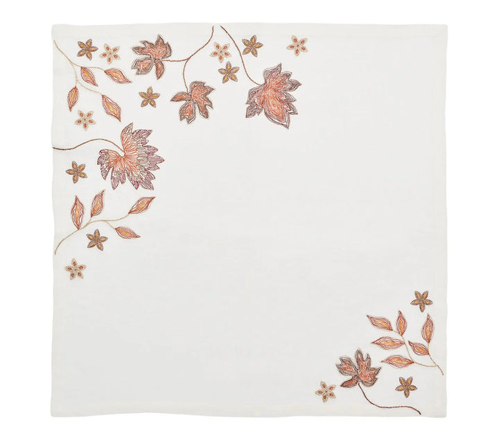 NAPKIN MAPLE HUES WHITE & MULTI #76159