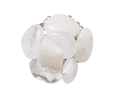 NAPKIN RING SEA STONE
