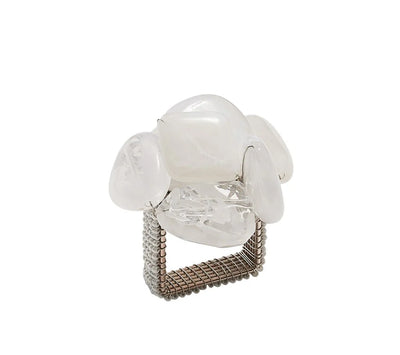 NAPKIN RING SEA STONE