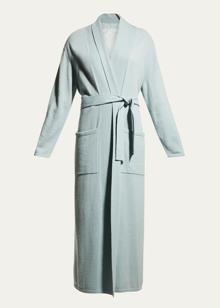 ROBE LONG WRAP SEAFOAM