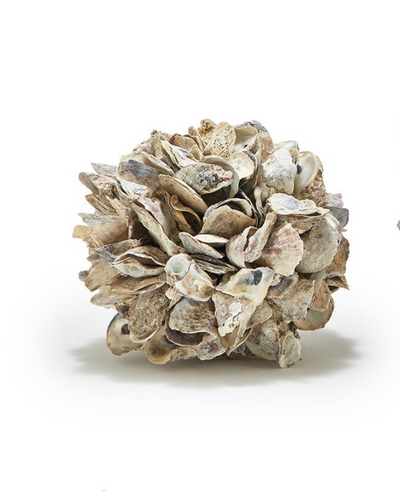 DECORATIVE BALL SHELL OYSTER (Available in 2 Sizes)