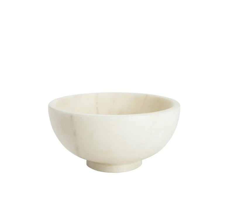 BOWL MARBLE WHITE SMALL #76211