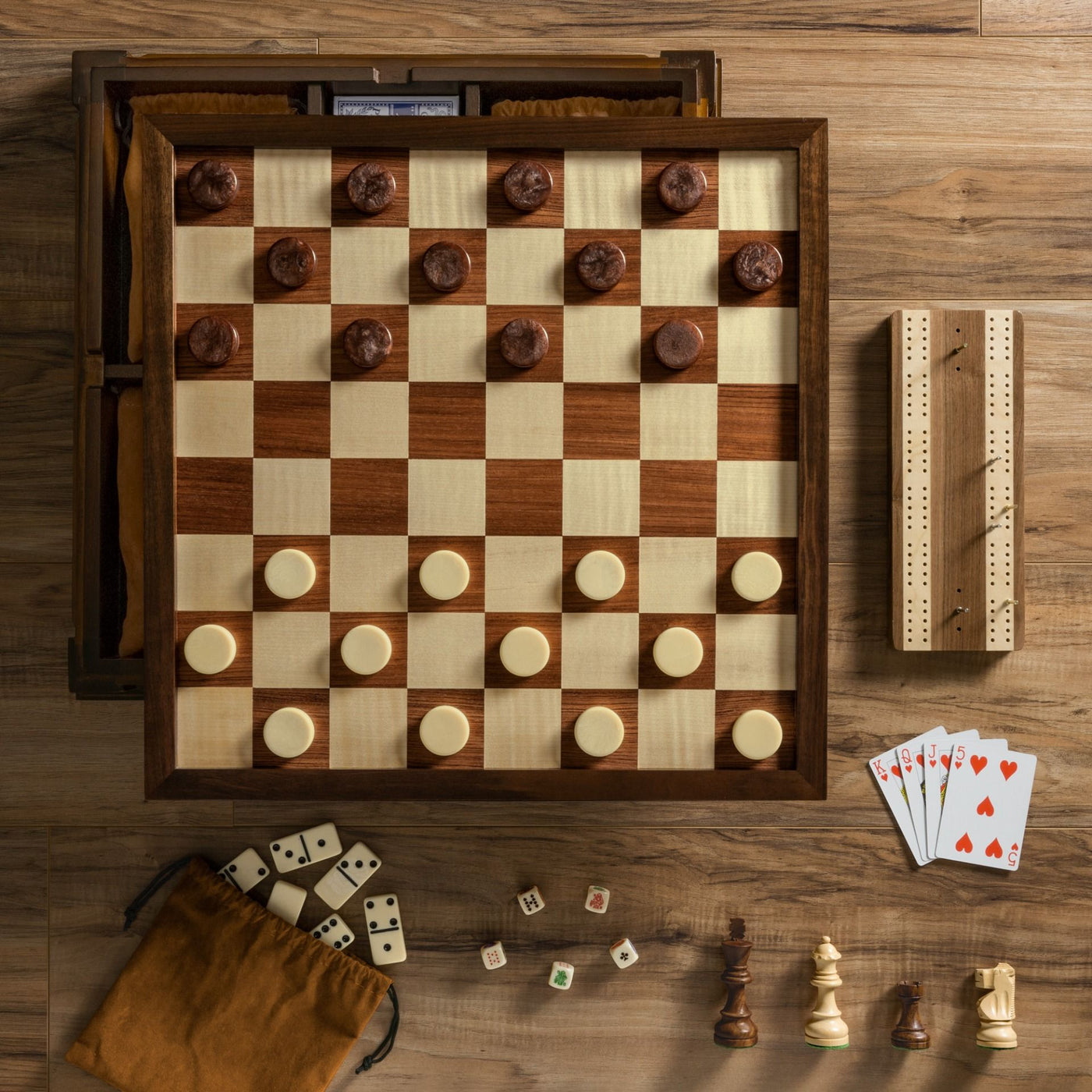 GAME CHESS 7-IN-1