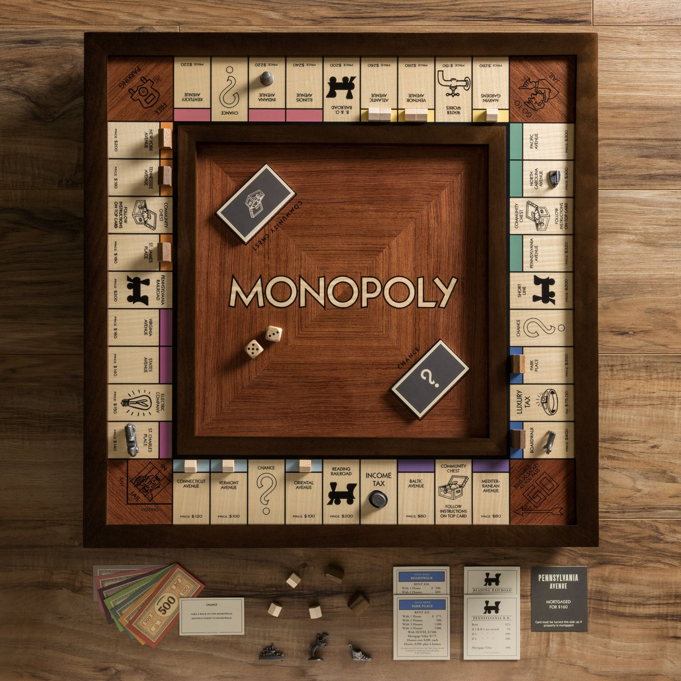 GAME MONOPOLY HEIRLOOMED EDITION