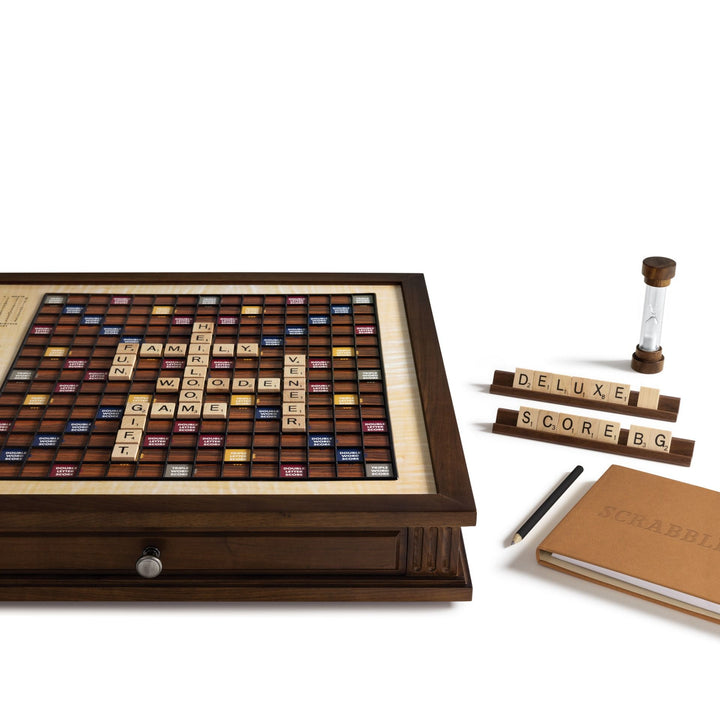 GAME SCRABBLE W/ ROTATING BOARD