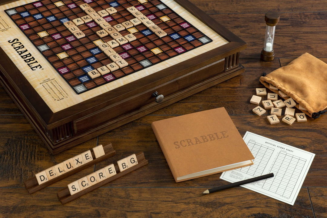 GAME SCRABBLE W/ ROTATING BOARD